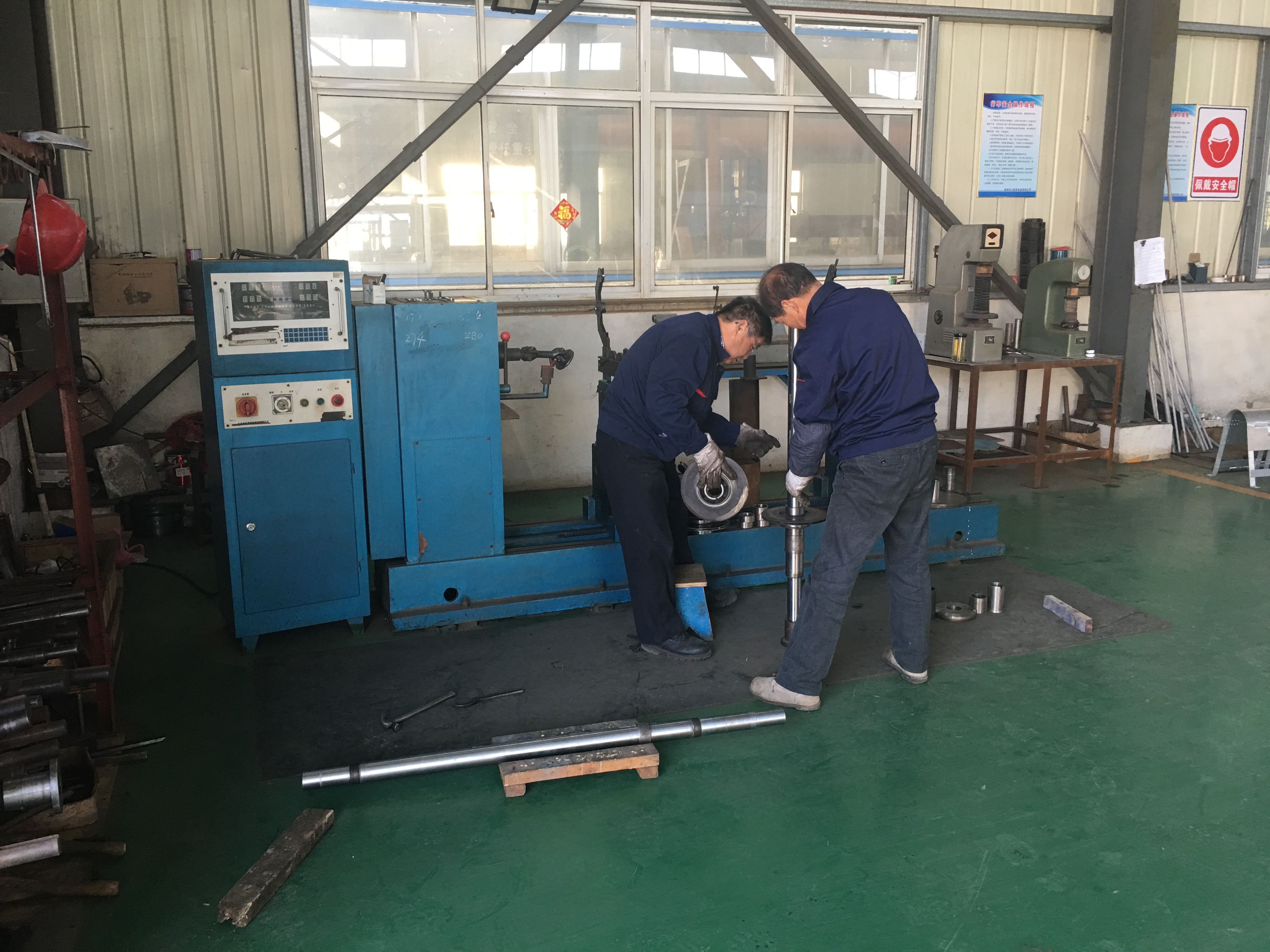 Dynamic balancing inspection equipment